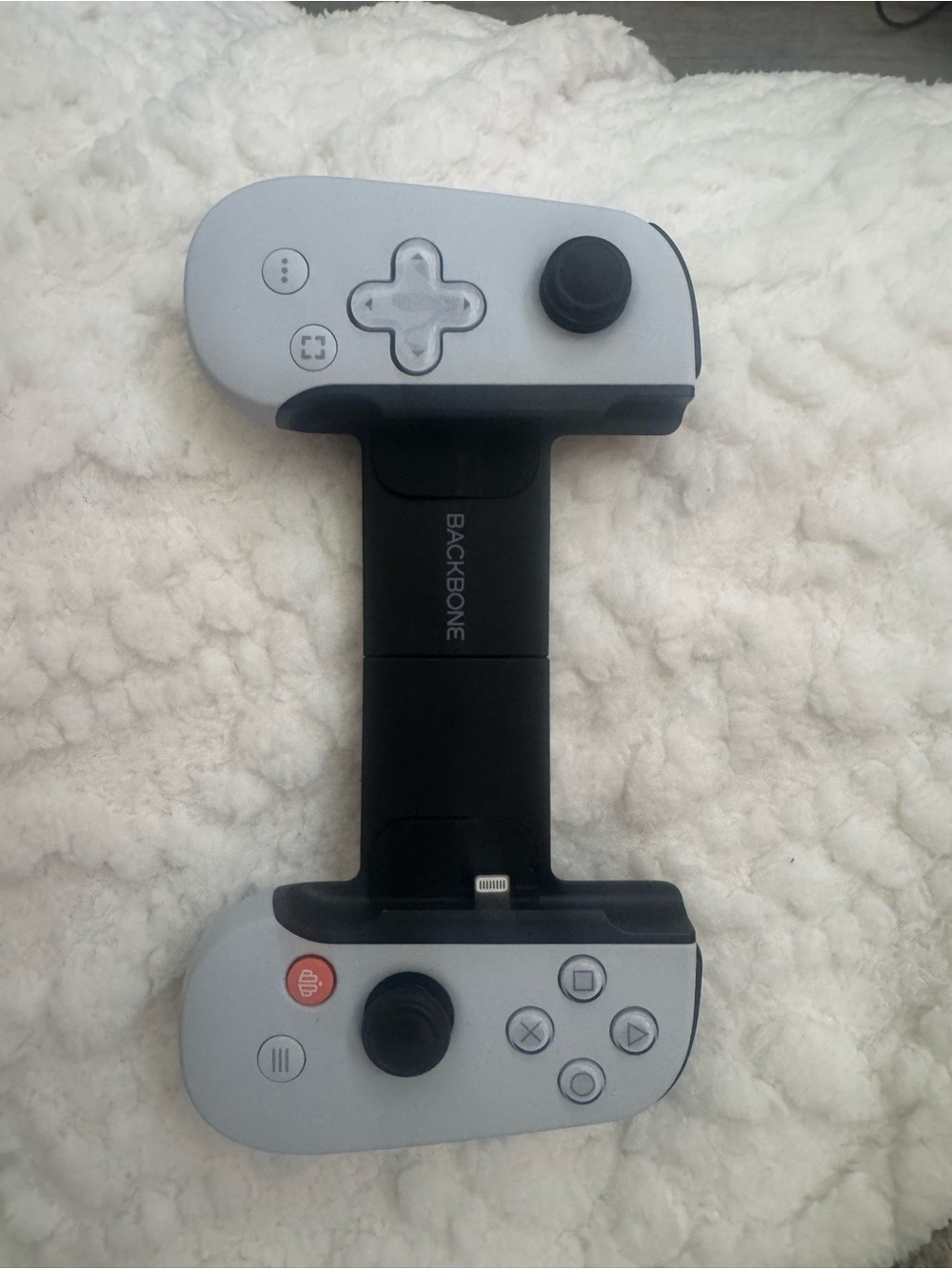 Mobile Gaming Controller - White and Black